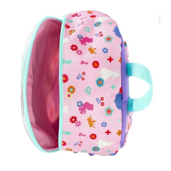 Disney Jasmine Moana Aurora Cinderella Girls 17 inch Light Up Backpack New - Picture 5 of 7